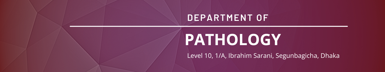 Department of Pathology